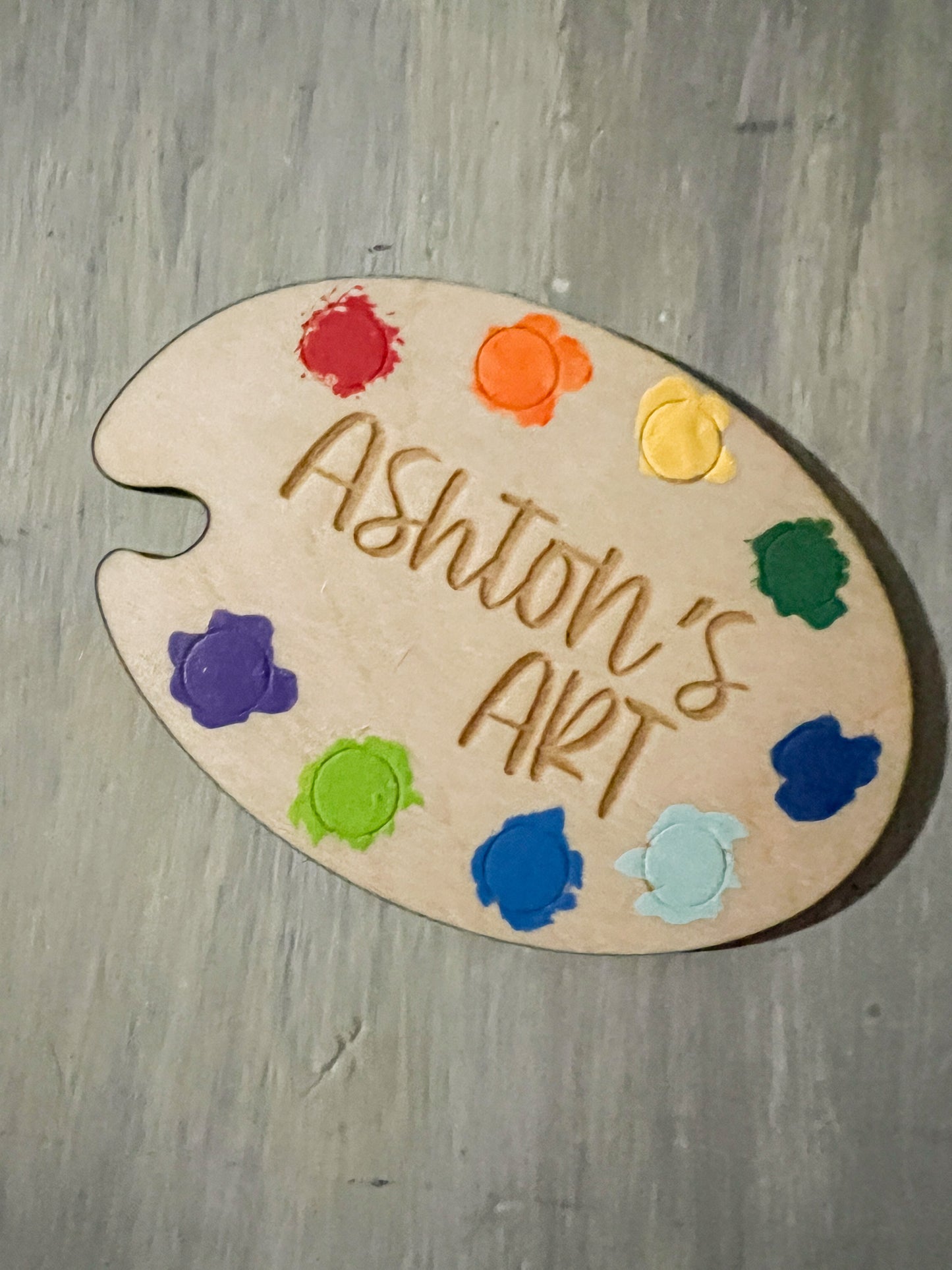 Personalized Kids Artwork Magnet