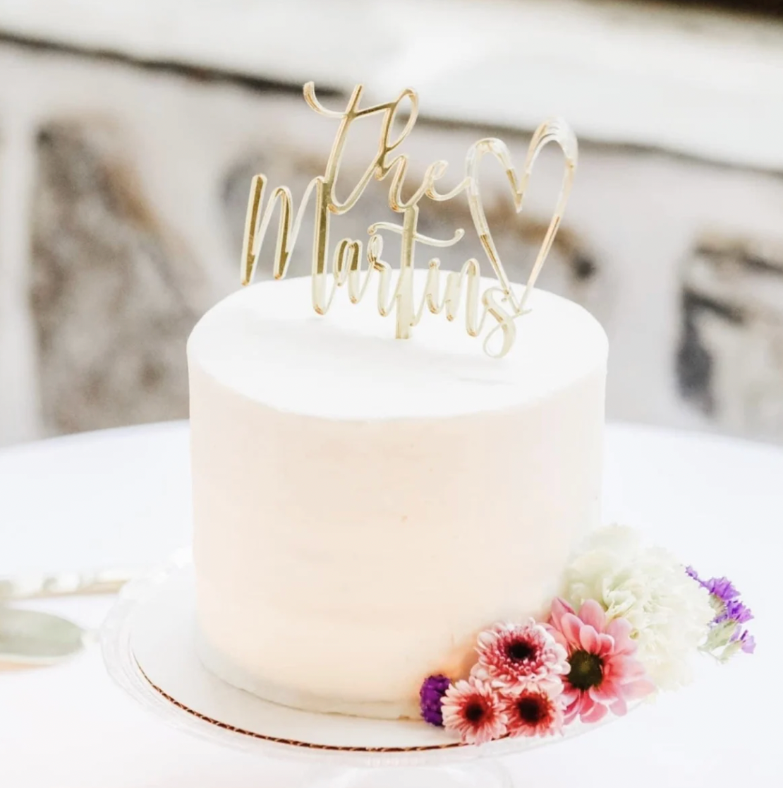 Personalized Cake Topper