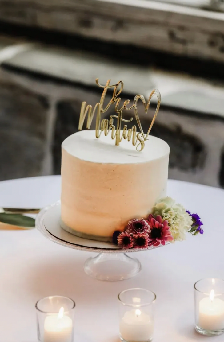 Personalized Cake Topper