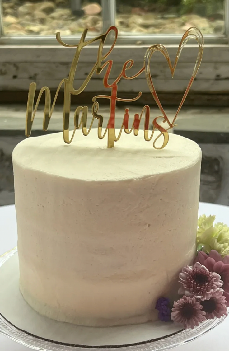 Personalized Cake Topper