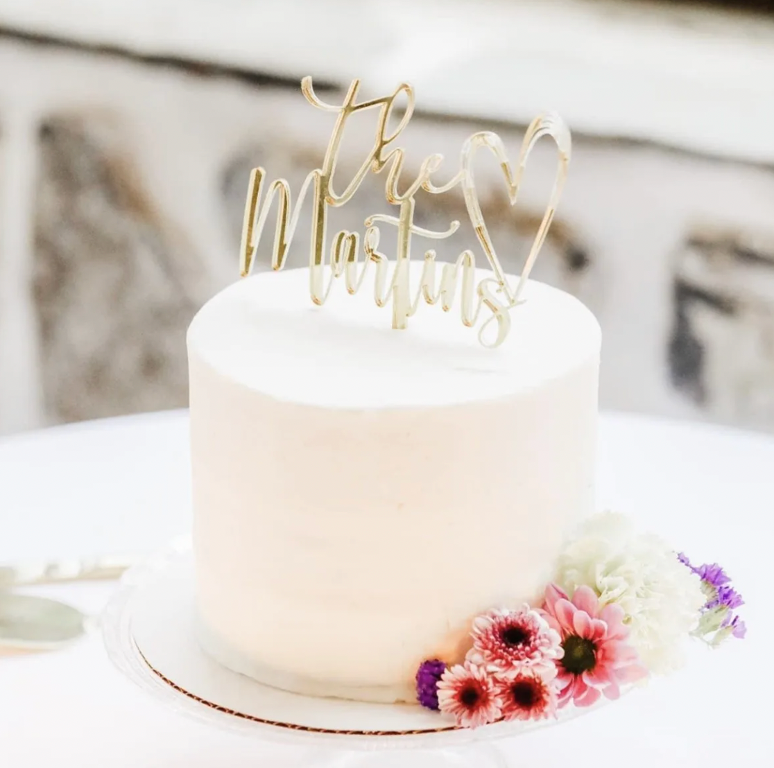 Personalized Cake Topper