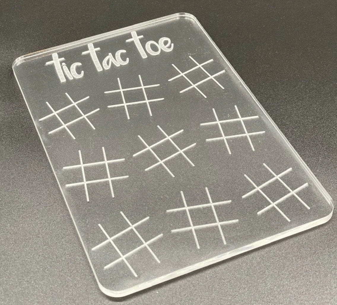 Acrylic Dry Erase Game Boards