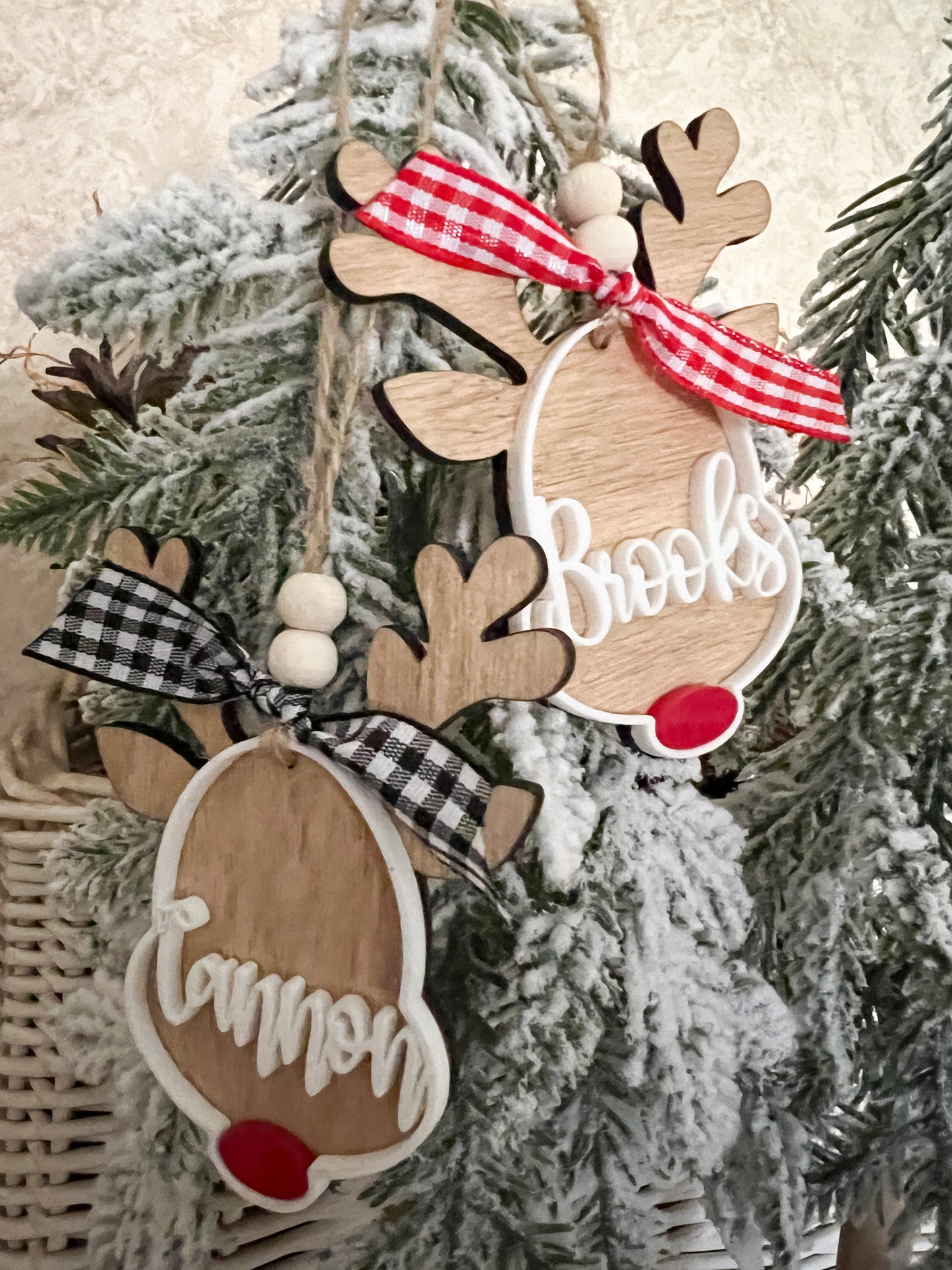 Personalized Wooden Ornament