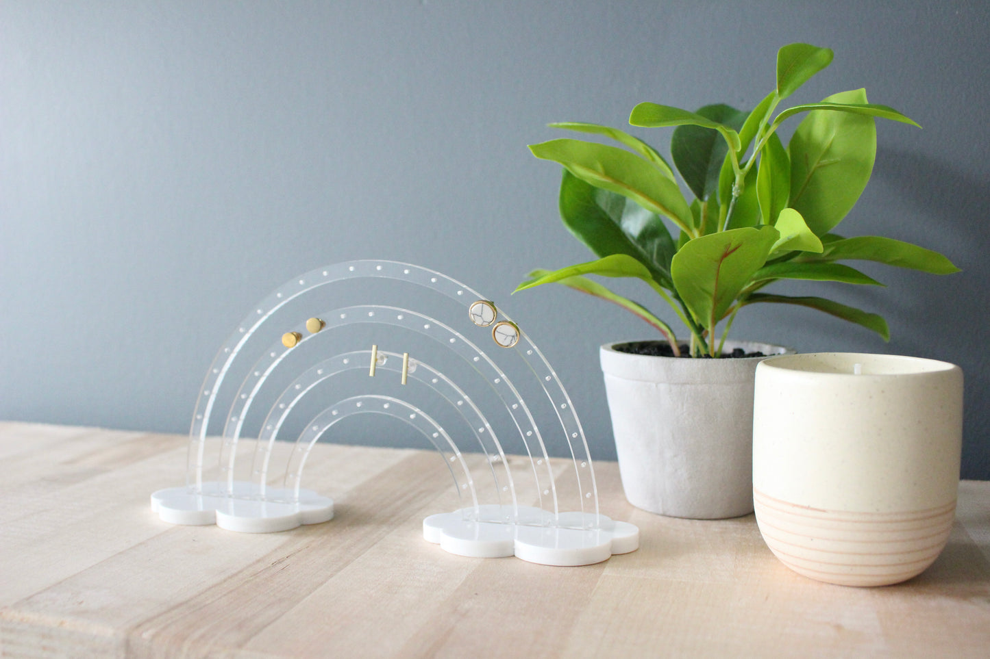 Rainbow Earring Holder