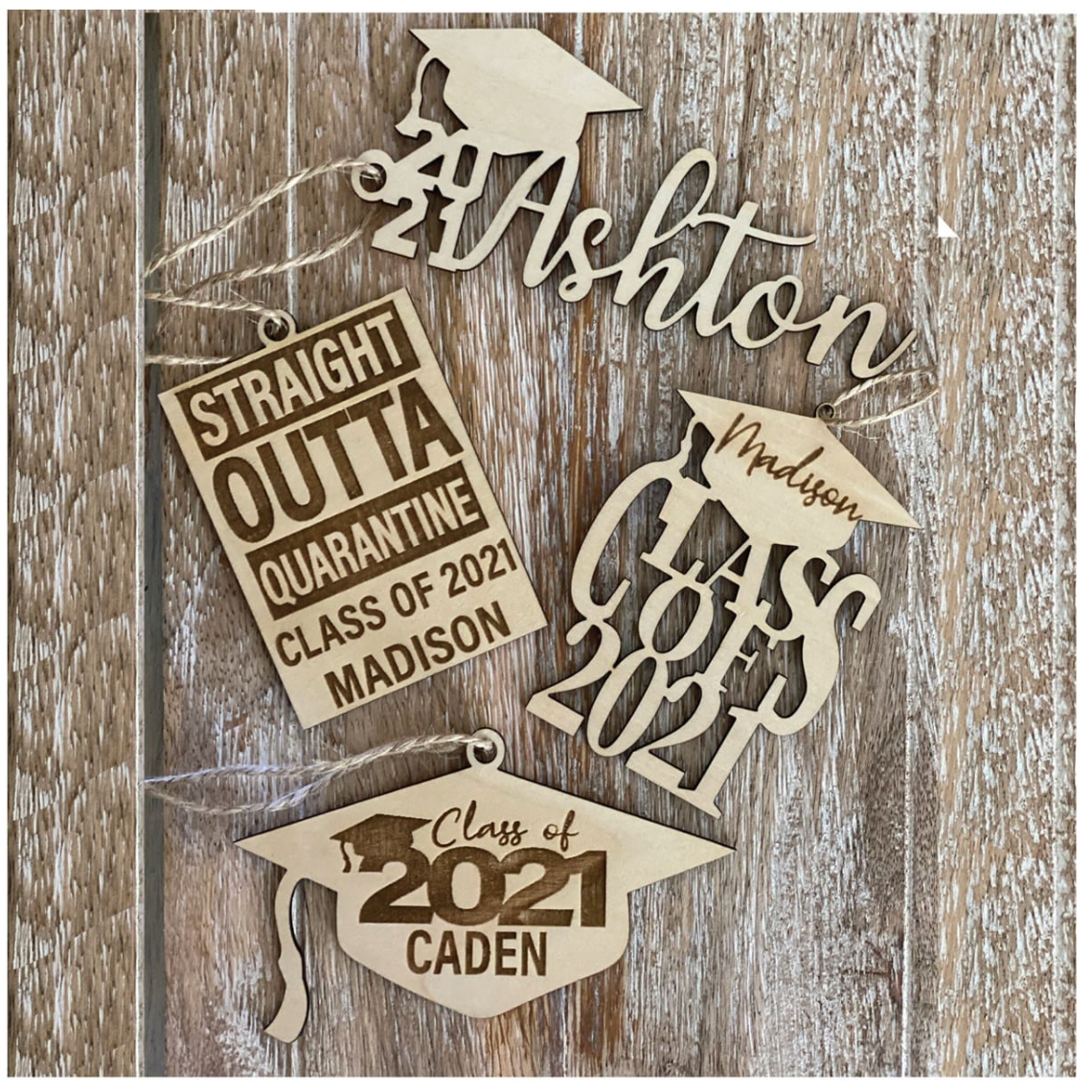 Personalized Graduation Keepsake Ornaments or Gift Tags