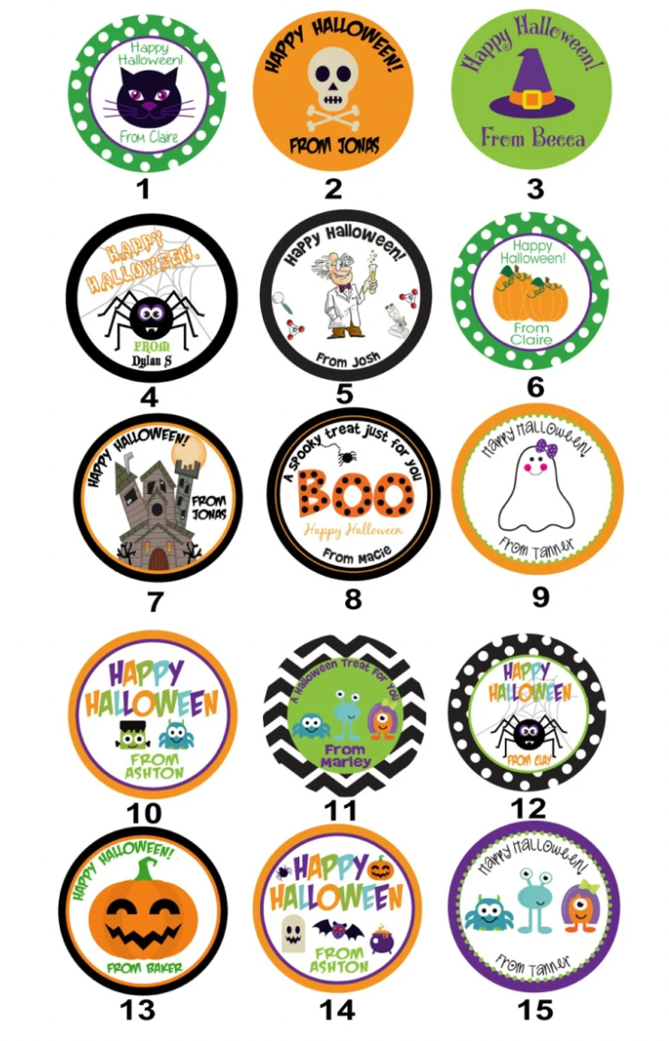 Halloween Stickers