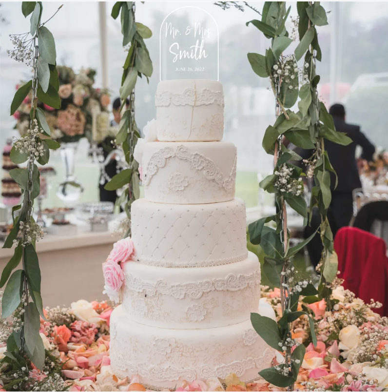 Personalized Cake Topper