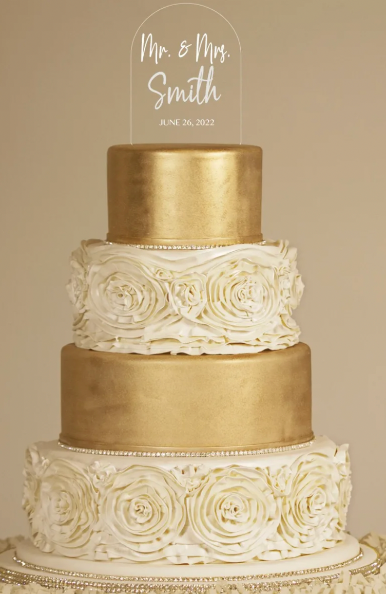 Personalized Cake Topper