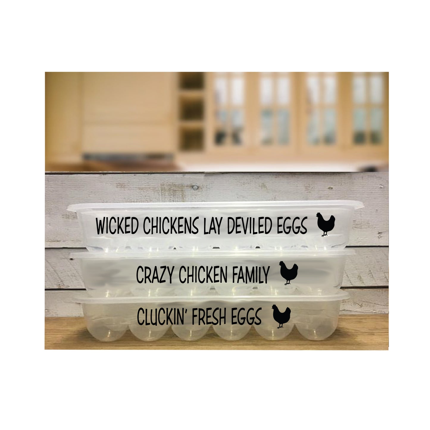 Farm Fresh Egg Containers