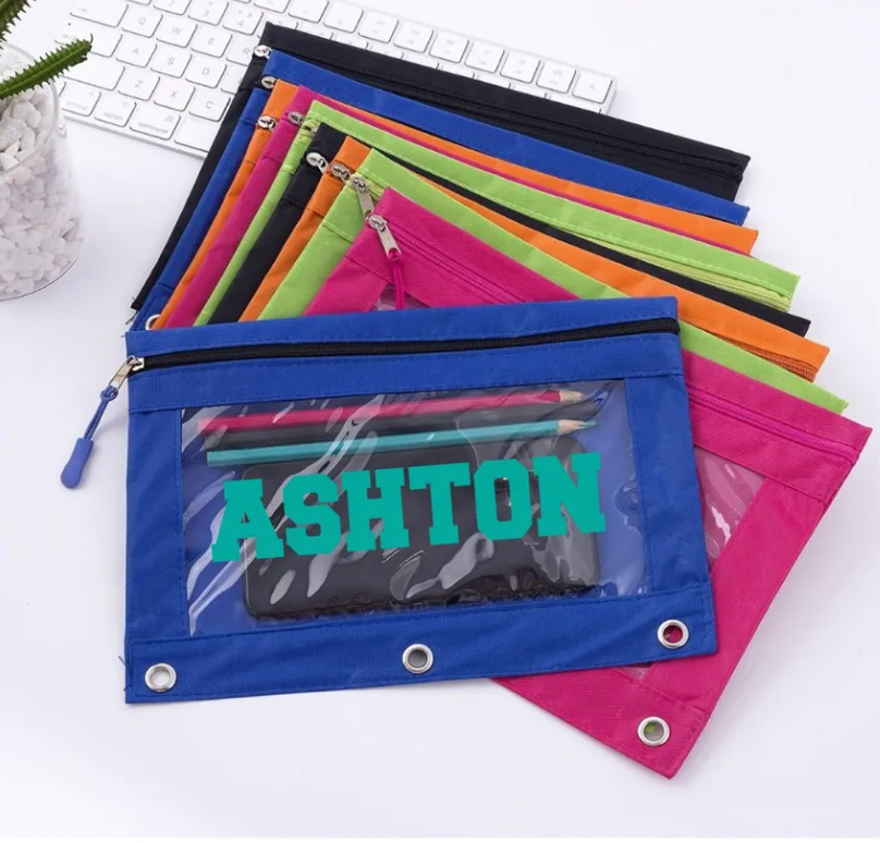 Personalized Pencil Pouch