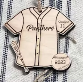 Sports Ornaments - Personalized