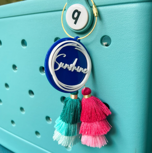 Personalized Bag Charm