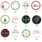 Christmas Packaging Stickers - Personalized