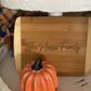 Personalized Engraved Mini Cutting Board